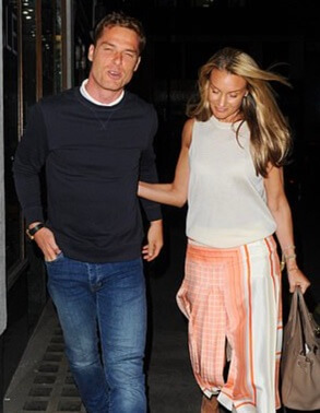 Carly Parker with her husband, Scott Parker.